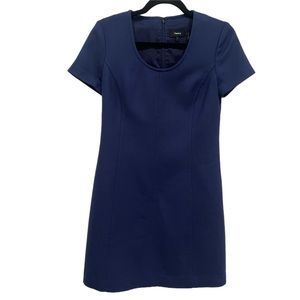 Theory dress Size 4 in Blue Seam Dress